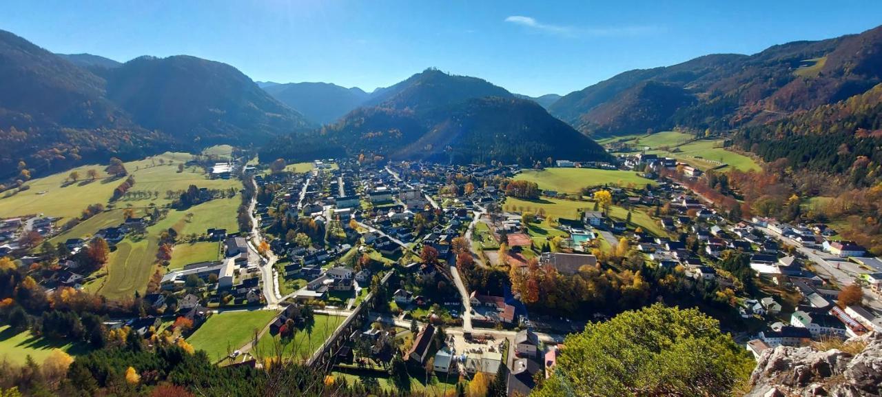 Ferienwohnung Bergspass Gaming エクステリア 写真
