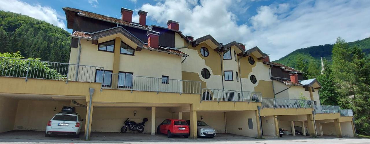 Ferienwohnung Bergspass Gaming エクステリア 写真