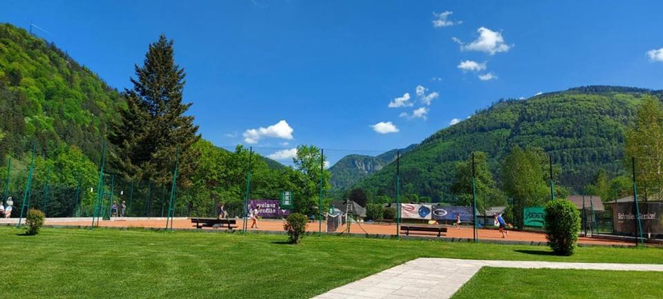 Ferienwohnung Bergspass Gaming エクステリア 写真