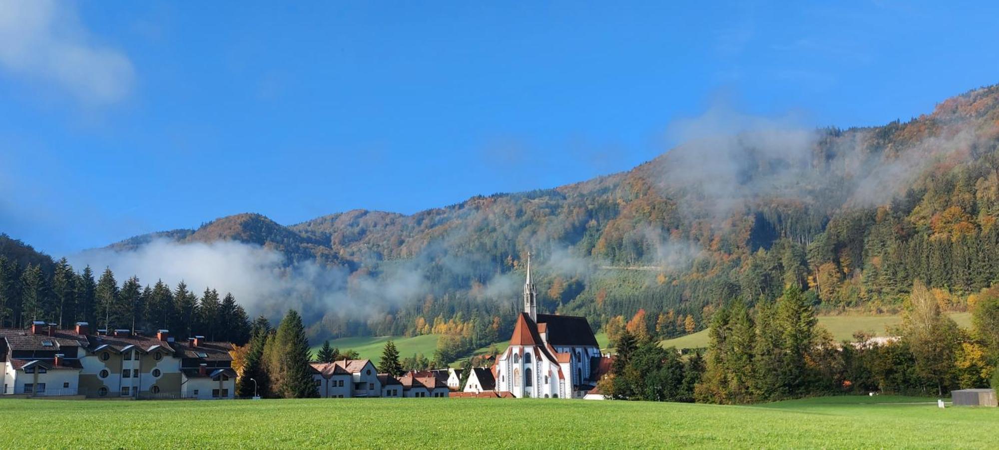 Ferienwohnung Bergspass Gaming エクステリア 写真